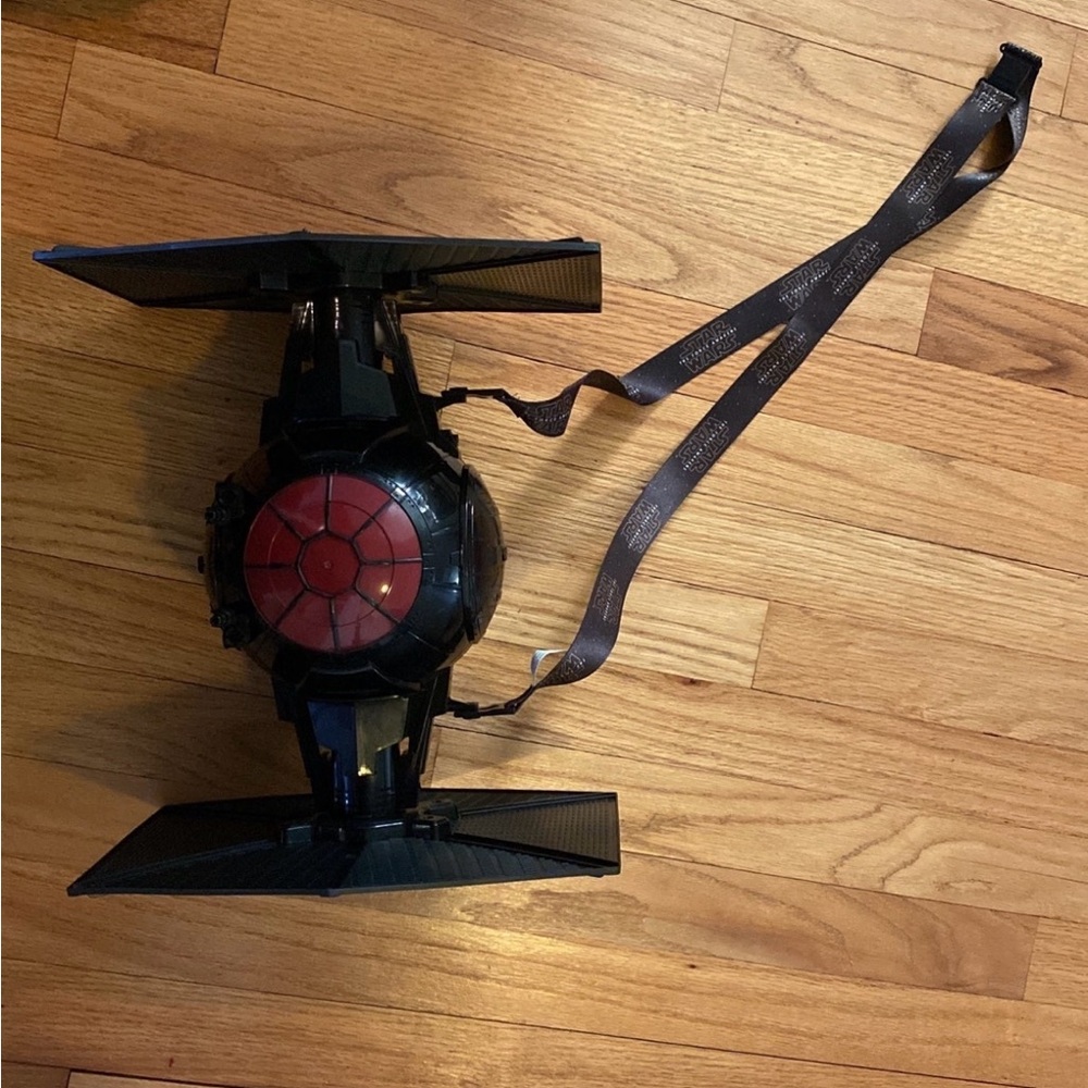 Black and Red Star Wars TIE Fighter Collectors Popcorn Bucket